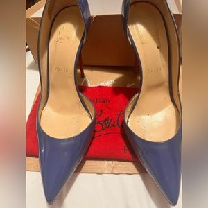 Christian louboutins heels/ ortigal box & dust bag